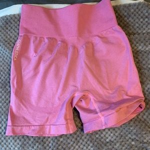 Seamless workout biker shorts 4in